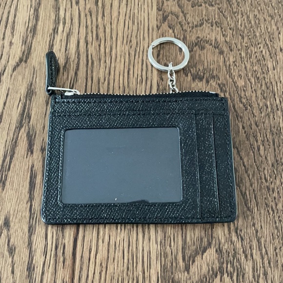 Coach mini wallet ID black sparkle - Picture 2 of 3
